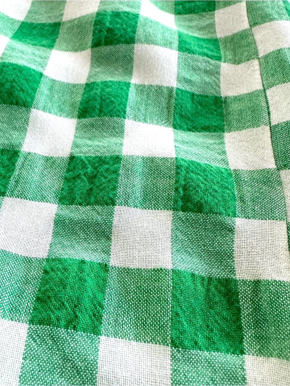 The Wren Boxer Pants by Anthropologie in  Green Gingham | XL | GUC - Picture 13 of 13
